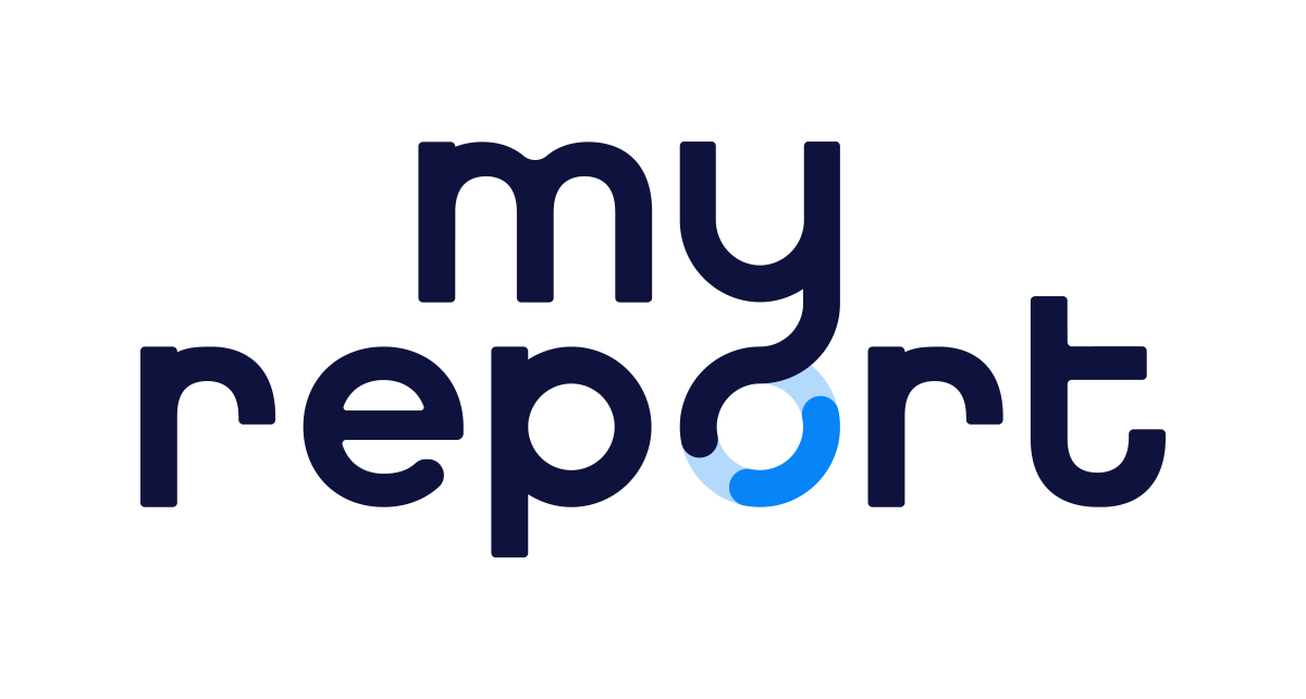 logo myreport bleu foncé plateforme BI